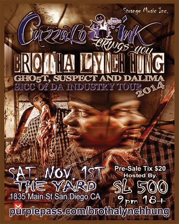 BROTHA LYNCH HUNG "SICC OF DA INDUSTRY TOUR 2014" Purplepass